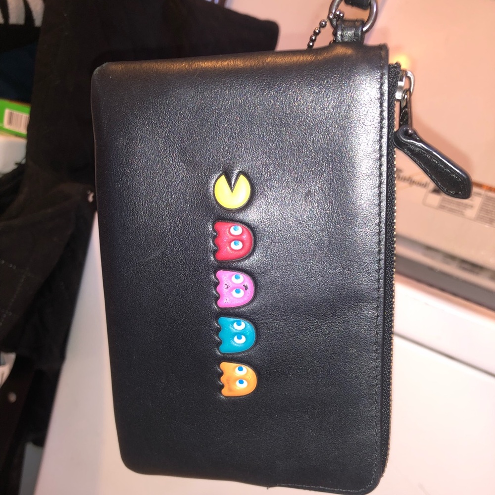 Coach PacMan Wristlet
